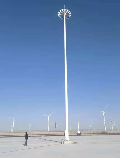 瓜州高速路服务区木垒高杆灯项目