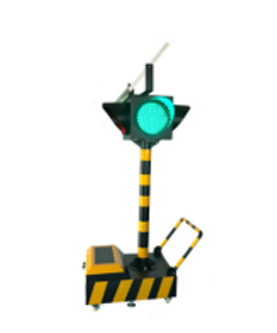 木垒太阳能移动信号灯