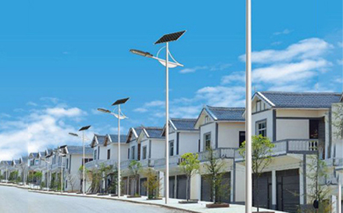 木垒太阳能路灯配置与在乡村道路照明中的应用